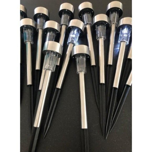 24 Pack Solar Path Lights Outdoor,Solar Lights Outdoor Waterproof - Picture 2 of 2